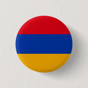 armenische Flagge Button