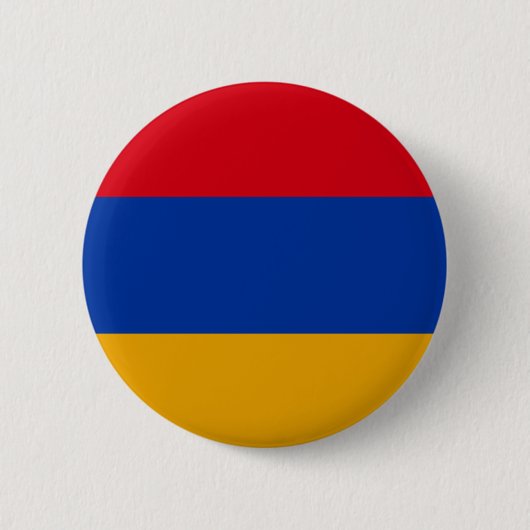 Armenische Flagge Button (Vorderseite)
