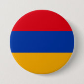 armenische Flagge Button (Vorderseite)