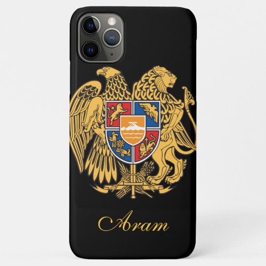 Armenische Flagge Case-Mate iPhone Hülle (Rückseite)