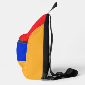 Armenische Flagge Crossbody Bag (Rechts)