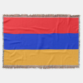 Armenische Flagge Decke (Vorderseite)