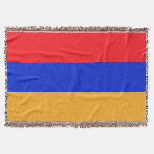 Armenische Flagge Decke (Vorderseite)
