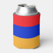 Armenische Flagge Dosenkühler (Kanne Vorderseite)