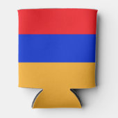 Armenische Flagge Dosenkühler (Vorderseite)