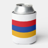 armenische Flagge Dosenkühler (Kanne Vorderseite)