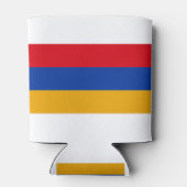 armenische Flagge Dosenkühler (Rückseite)