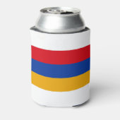 armenische Flagge Dosenkühler (Kanne Rückseite)
