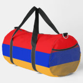 Armenische Flagge Duffle Bag (Rechte Ecke)