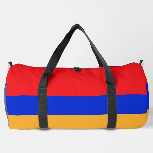 Armenische Flagge Duffle Bag (Rückseite)