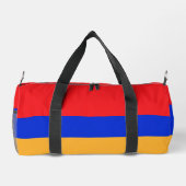 Armenische Flagge Duffle Bag (Rückseite)