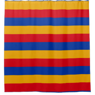 Armenische Flagge Duschvorhang