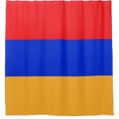 Armenische Flagge Duschvorhang (Vorderseite)