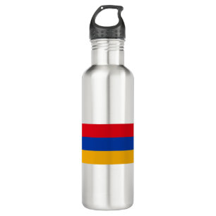 armenische Flagge Edelstahlflasche