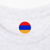 Armenische Flagge Etiketten (Befestigt)