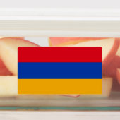armenische Flagge Etiketten (Befestigt)
