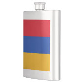 armenische Flagge Flachmann (Links)