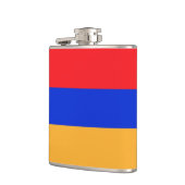 Armenische Flagge Flachmann (Links)