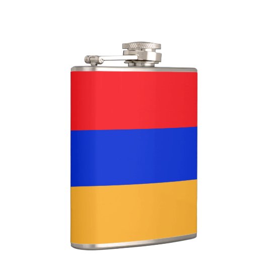 Armenische Flagge Flachmann (Rechts)