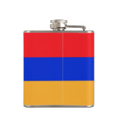 Armenische Flagge Flachmann (Rückseite)