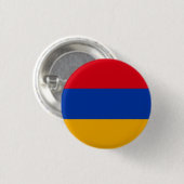 Armenische Flagge, Flagge Armeniens Button (Vorne & Hinten)