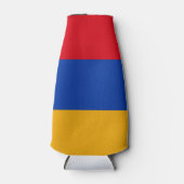 armenische Flagge Flaschenkühler (Vorderseite)