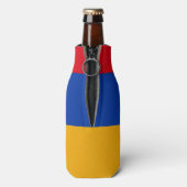 armenische Flagge Flaschenkühler (Flasche Rückseite)