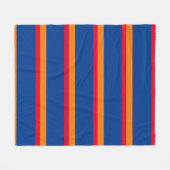 Armenische Flagge Fleecedecke (Vorderseite (Horizontal))