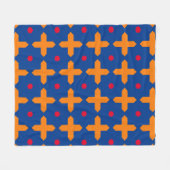 Armenische Flagge Fleecedecke (Vorderseite (Horizontal))