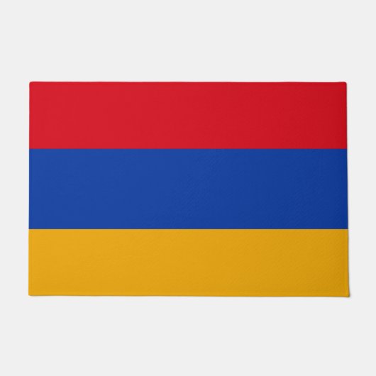 armenische Flagge Fußmatte (Vorderseite)