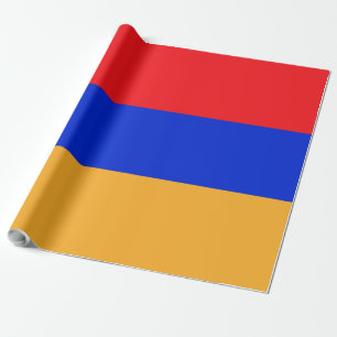 Armenische Flagge Geschenkpapier