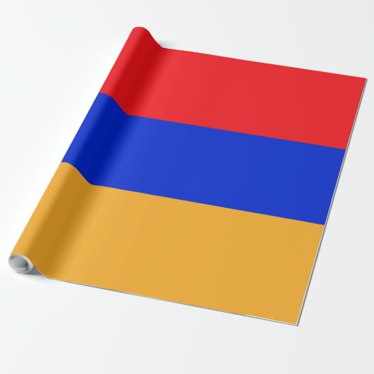 Armenische Flagge Geschenkpapier (Ungerollt)