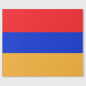 Armenische Flagge Geschenkpapier (Flach)