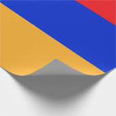 Armenische Flagge Geschenkpapier (Ecke)