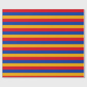 armenische Flagge Geschenkpapier (Flach)