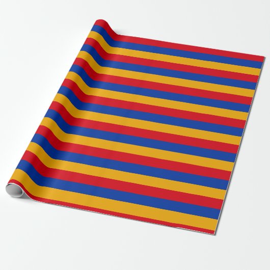 armenische Flagge Geschenkpapier (Ungerollt)
