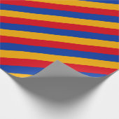 armenische Flagge Geschenkpapier (Ecke)