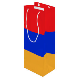 Armenische Flagge Geschenktüte Für Weinflaschen