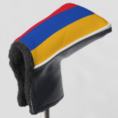 armenische Flagge Golf Headcover (3/4 Vorderseite)