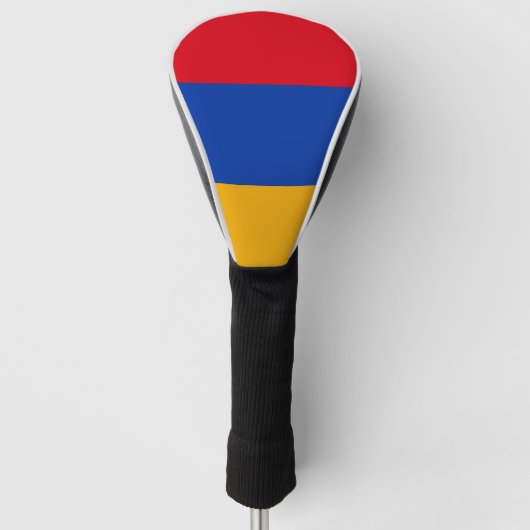 armenische Flagge Golf Headcover (Vorderseite)