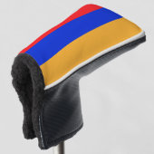 Armenische Flagge Golf Headcover (3/4 Vorderseite)