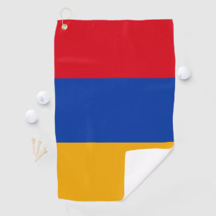 armenische Flagge Golfhandtuch
