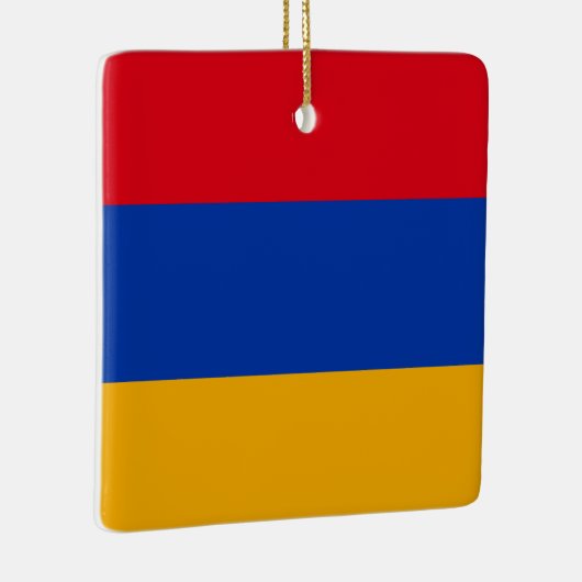 armenische Flagge Keramikornament (Rechts)