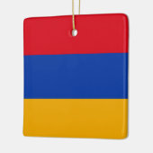 armenische Flagge Keramikornament (Links)