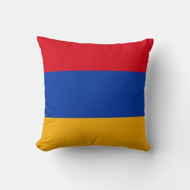 armenische Flagge Kissen (Vorderseite)