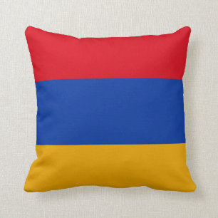Armenische Flagge Kissen
