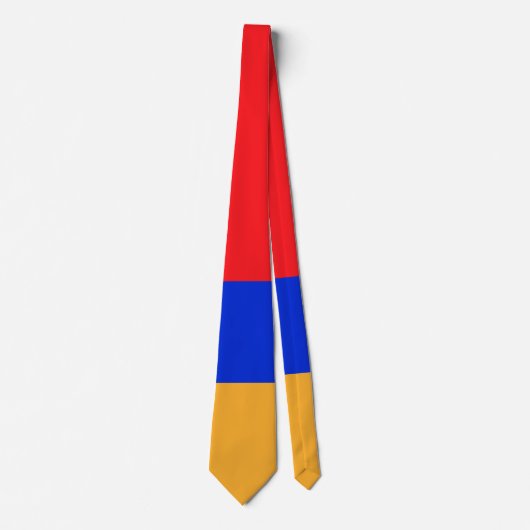 Armenische Flagge Krawatte (Vorderseite)