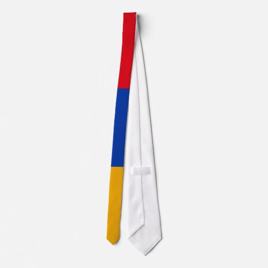 armenische Flagge Krawatte (Rückseite)