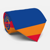 Armenische Flagge Krawatte (Gerollt)