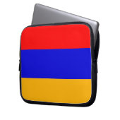 Armenische Flagge - Laptop-Sieb Laptopschutzhülle (Vorderseite Links)